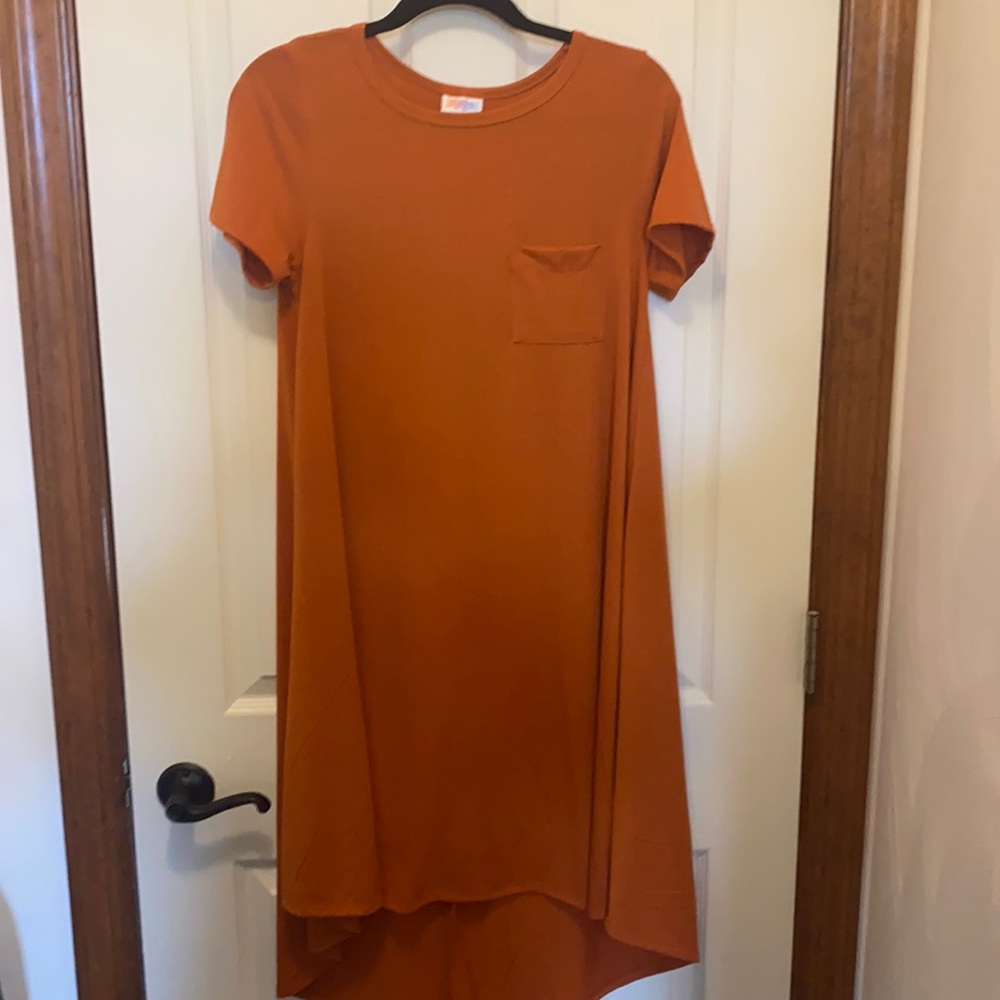 LuLaRoe XS high low t- shirt dress